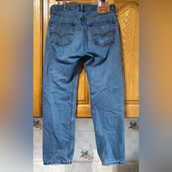 Levi's 505 Red Tab Straight Fit Jeans 32x30 - Picture 7 of 12